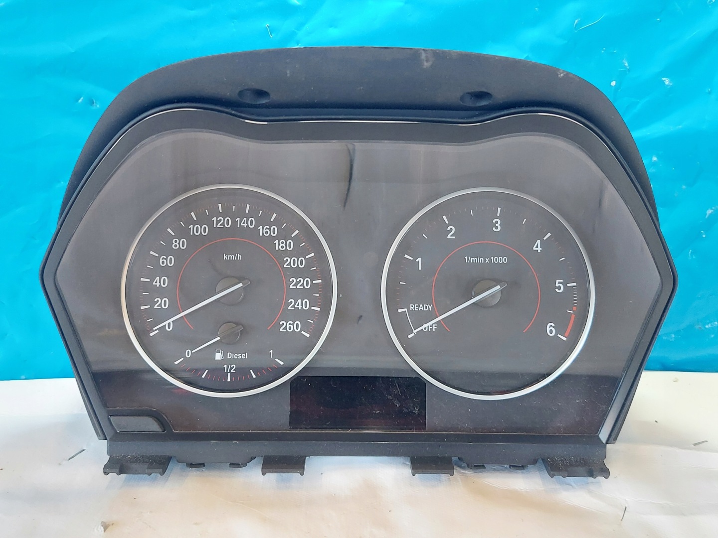 dials clock BMW 1 F20 2.0 TD 2011r 62109276598