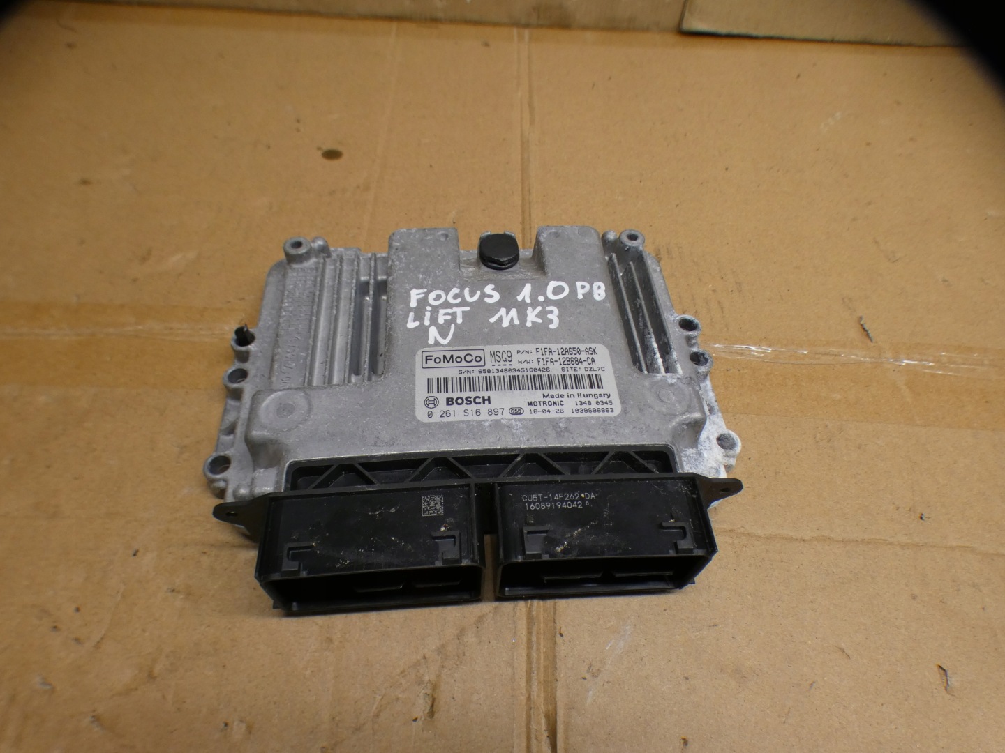 modulo computer Motore FORD FOCUS MK3 - F1FA-12A650-ASK