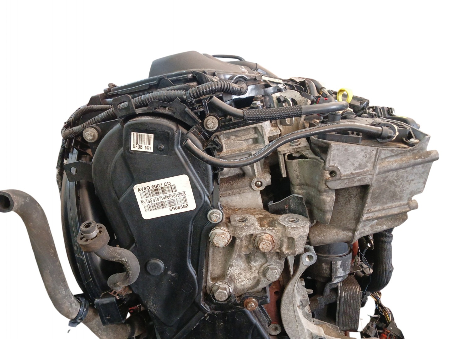 engine complete FORD FOCUS MK3 2.0 TDCI 140KM 103kW UFDB 216 TYS
