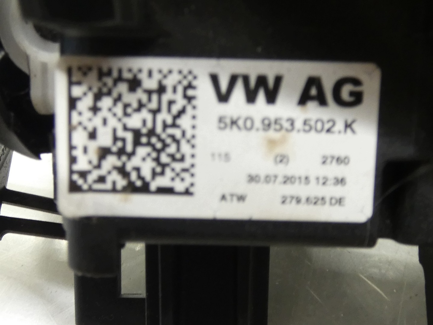 DEVIO LUCI TERGICRISTALLO TERGI ANELLO airbag VOLANTE DEVIO LUCI DEVIO VW TIGUAN e 5N 5K0953569B 5K0953521GE
