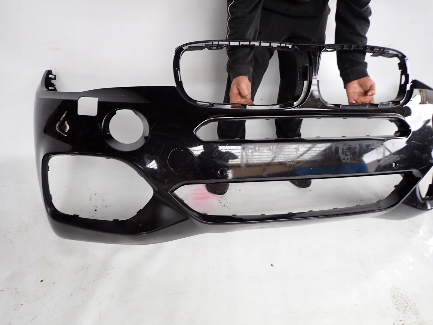 BMW X5 F15 M PAKIET 13- bumper front front PDC washers 8054014