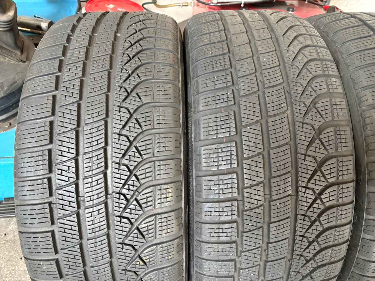4 tyres winter 245/45R19 Pirelli P ZERO Winter 7mm 2024 year