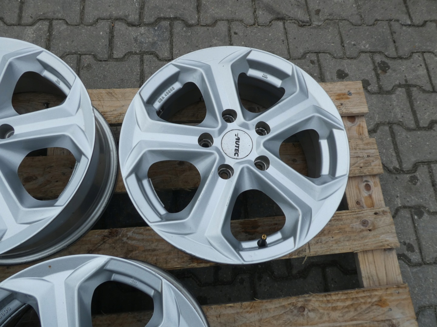 4X discs aluminium disc VW T5 T6 KBA 48808 5X120