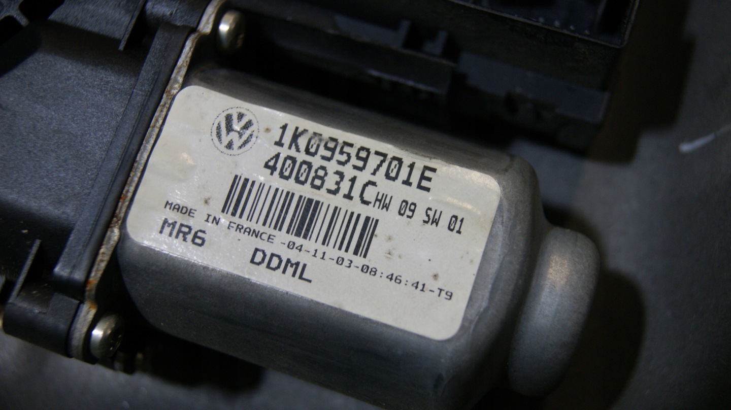 ELE mechanism windows left front VOLKSWAGEN GOLF 5 1K0959701E