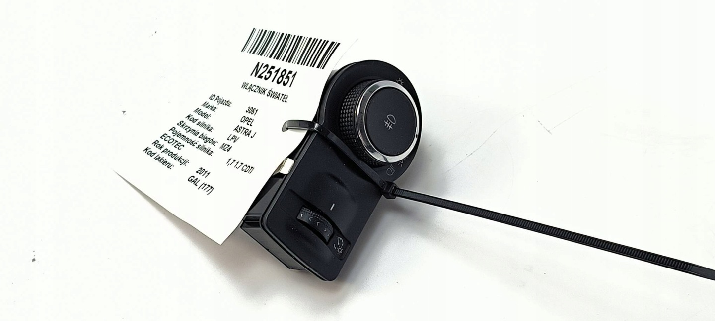 interruttore luci 13268710 OPEL ASTRA J