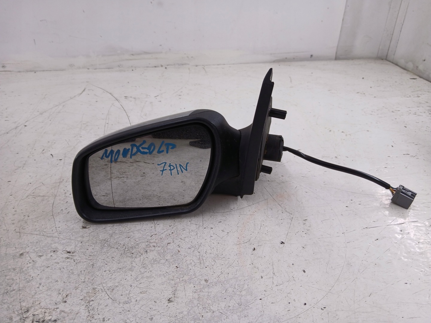 FORD MONDEO MK3 mirror left 7 PIN silver PODSWIETLANE