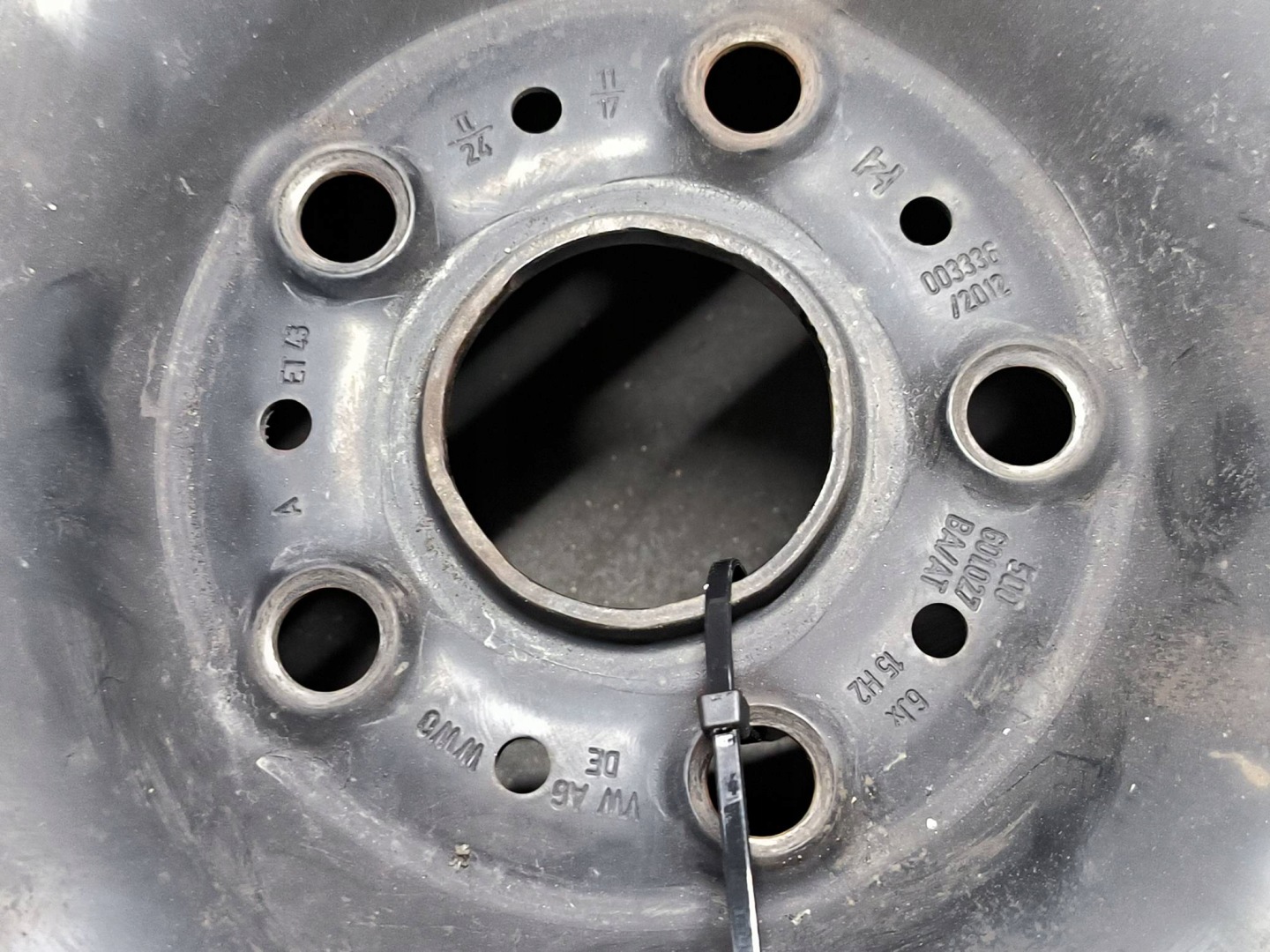 disk STALOWA 15'' 5X112 VOLKSWAGEN GOLF VII LIFT