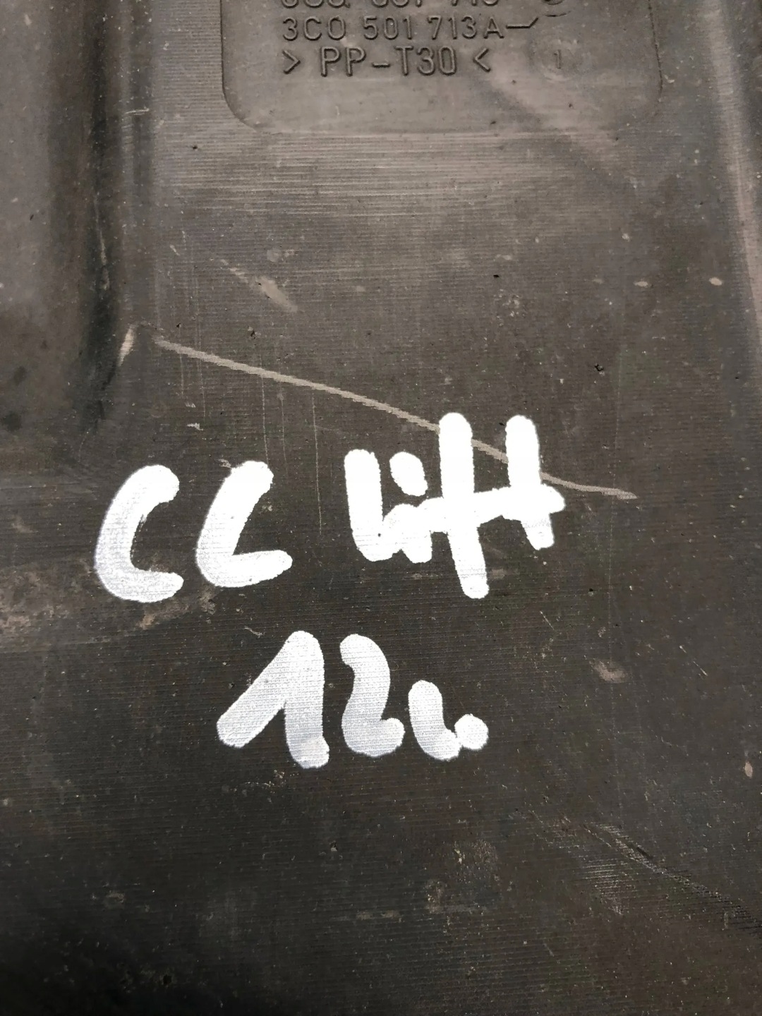 Blende Abdeckung Unterfahrschutz heck VW PASSAT CC LIFT 3C0501713A