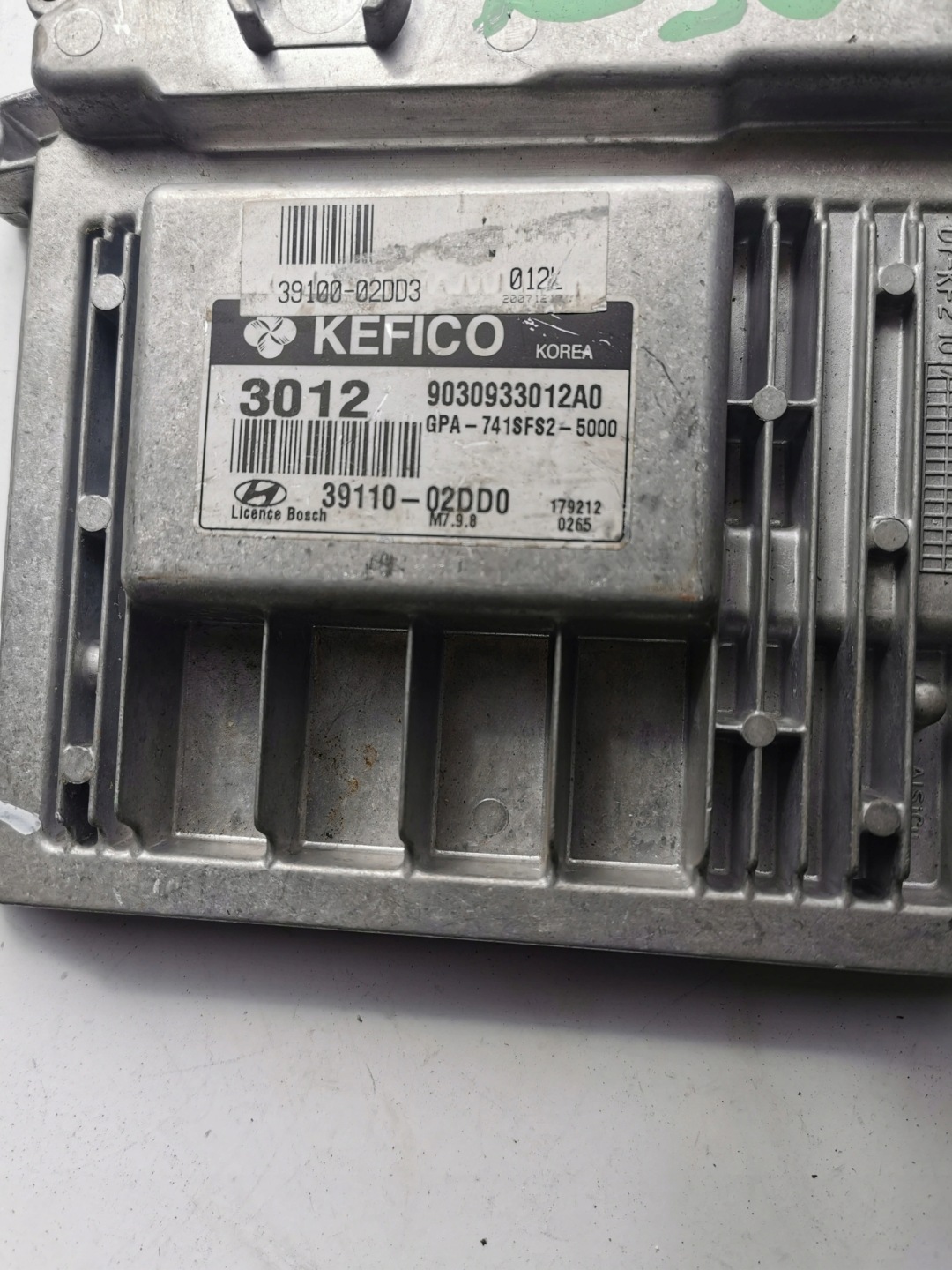 HYUNDAI I10 1.1B 39110-02DD0 9030933012A0 computer