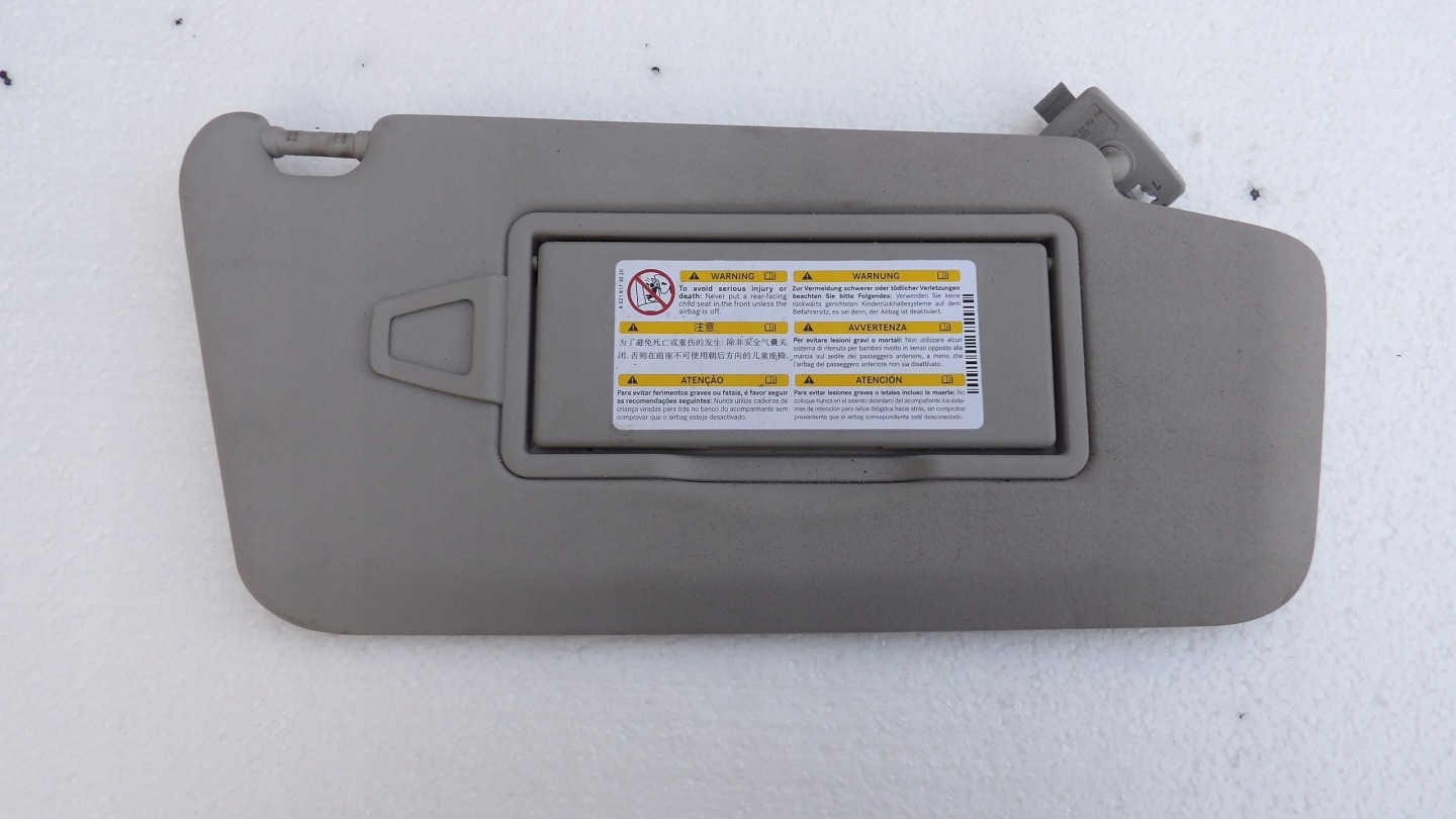 MERCEDES GLK visor PRZECIWSLONECZNY right cover