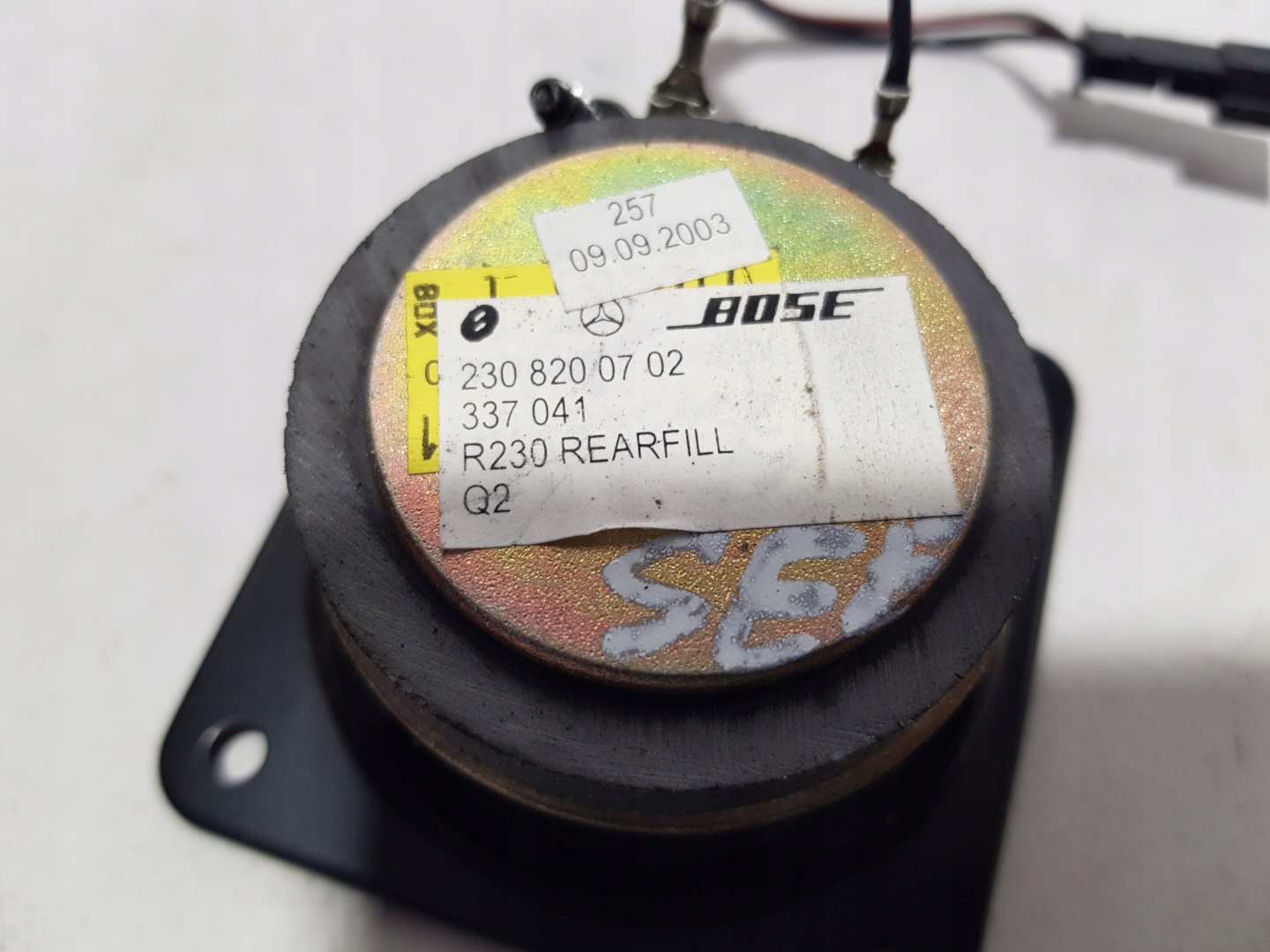 speaker BOSE MERCEDES SL R230 W230 A2308200702