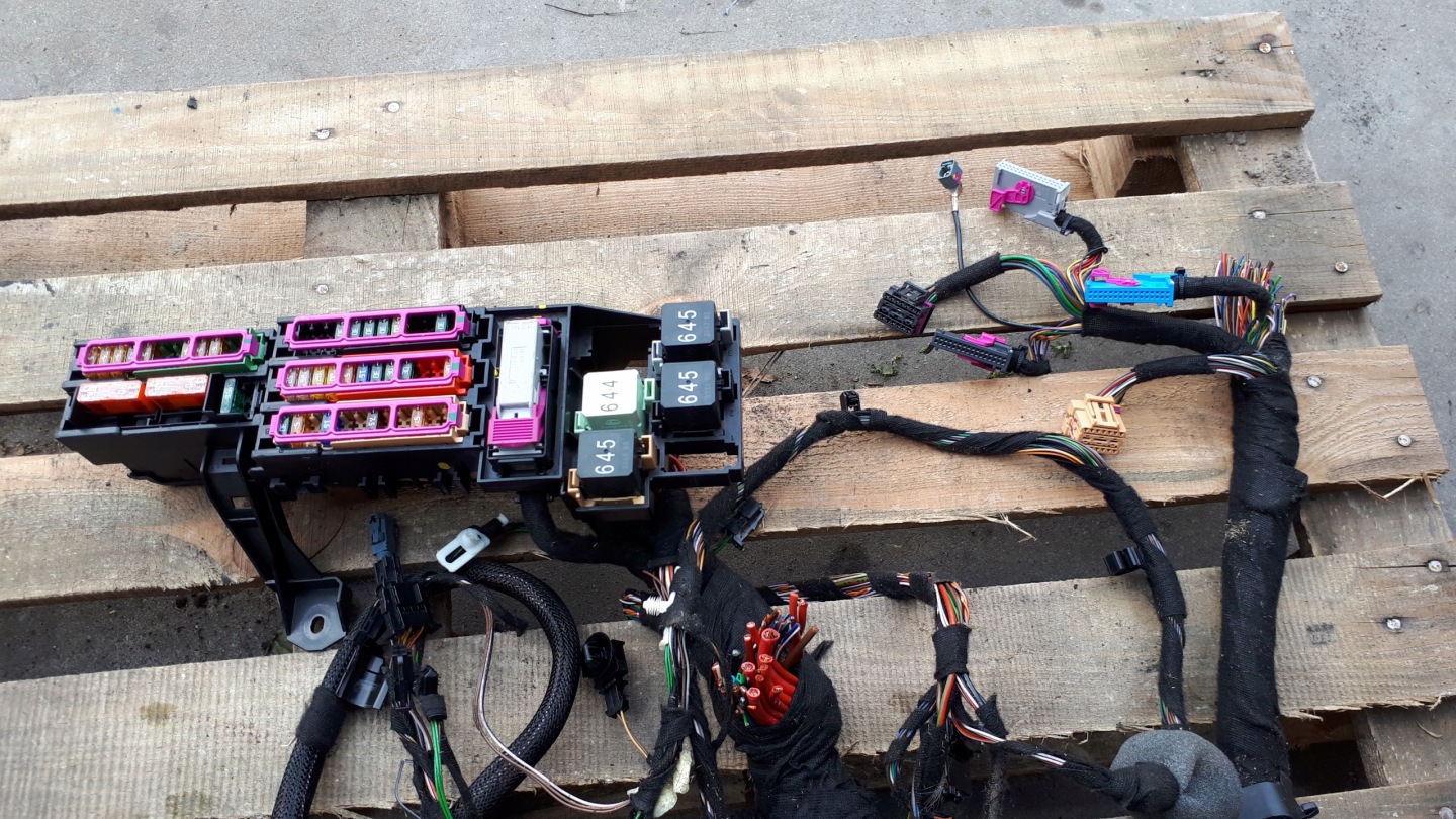 S7 4G A7 wiring bundle KAMERY bonnet WTYCZKI