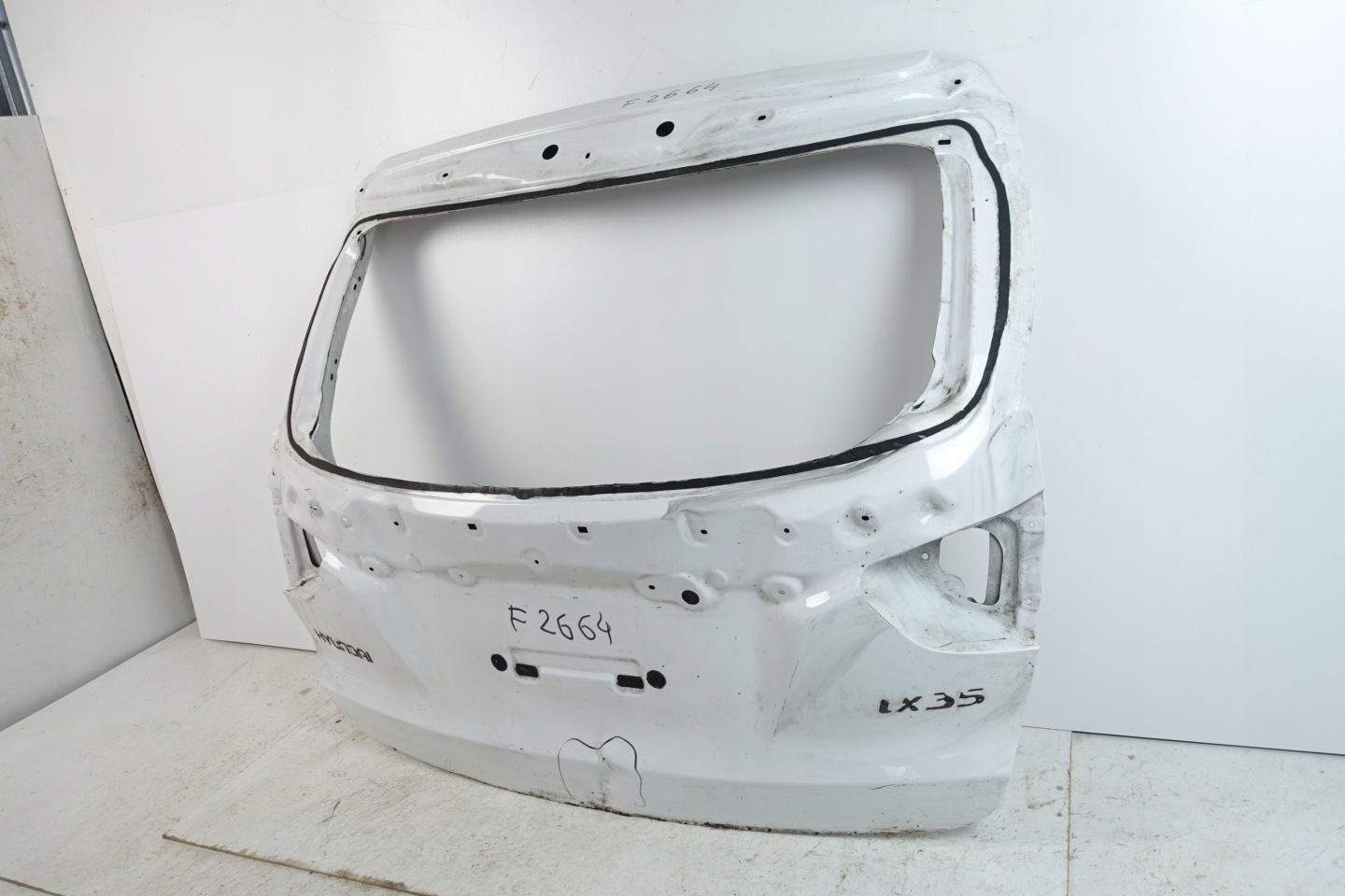 HYUNDAI IX35 2010- cover trunk door boot