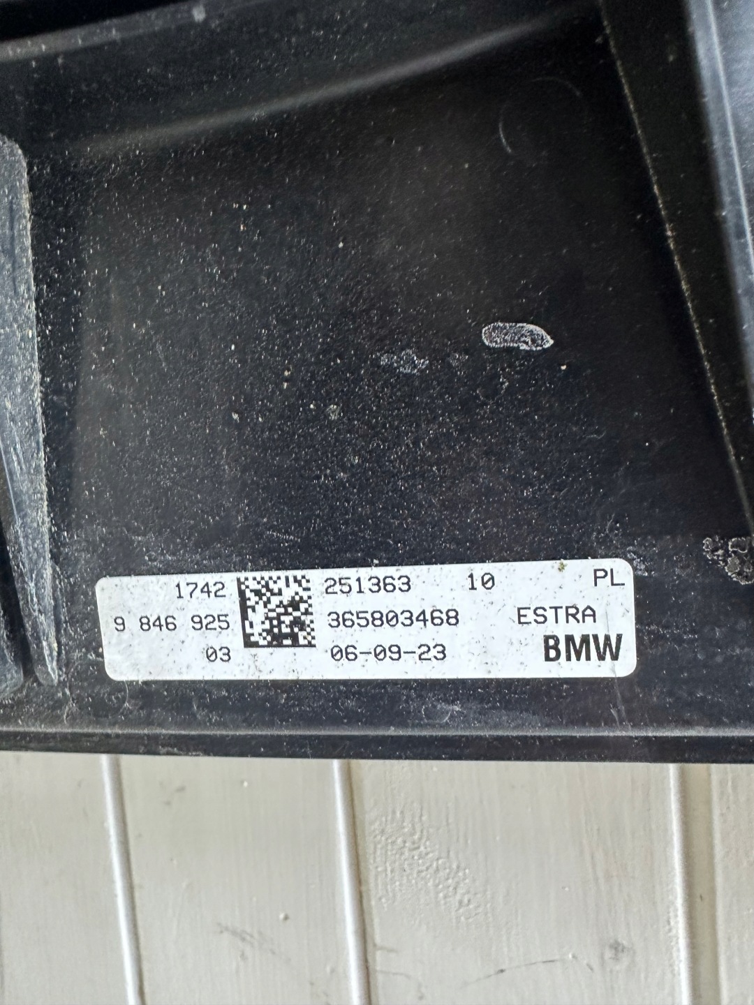 BMW X1 U11 ventilátor chladiče 9846925