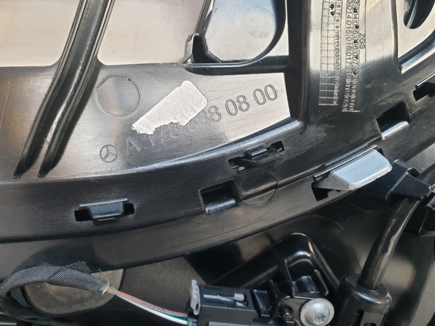 MERCEDES CLA W174 AMG 24- bumper front front PDC A1748855503