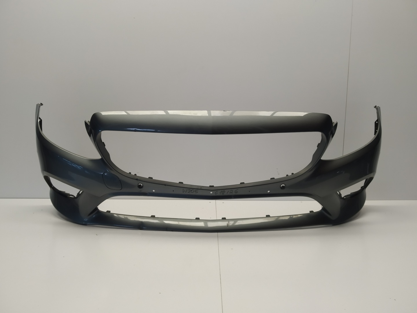 2018r + Mercedes C Klasa W205 lift bumper front original grey OM