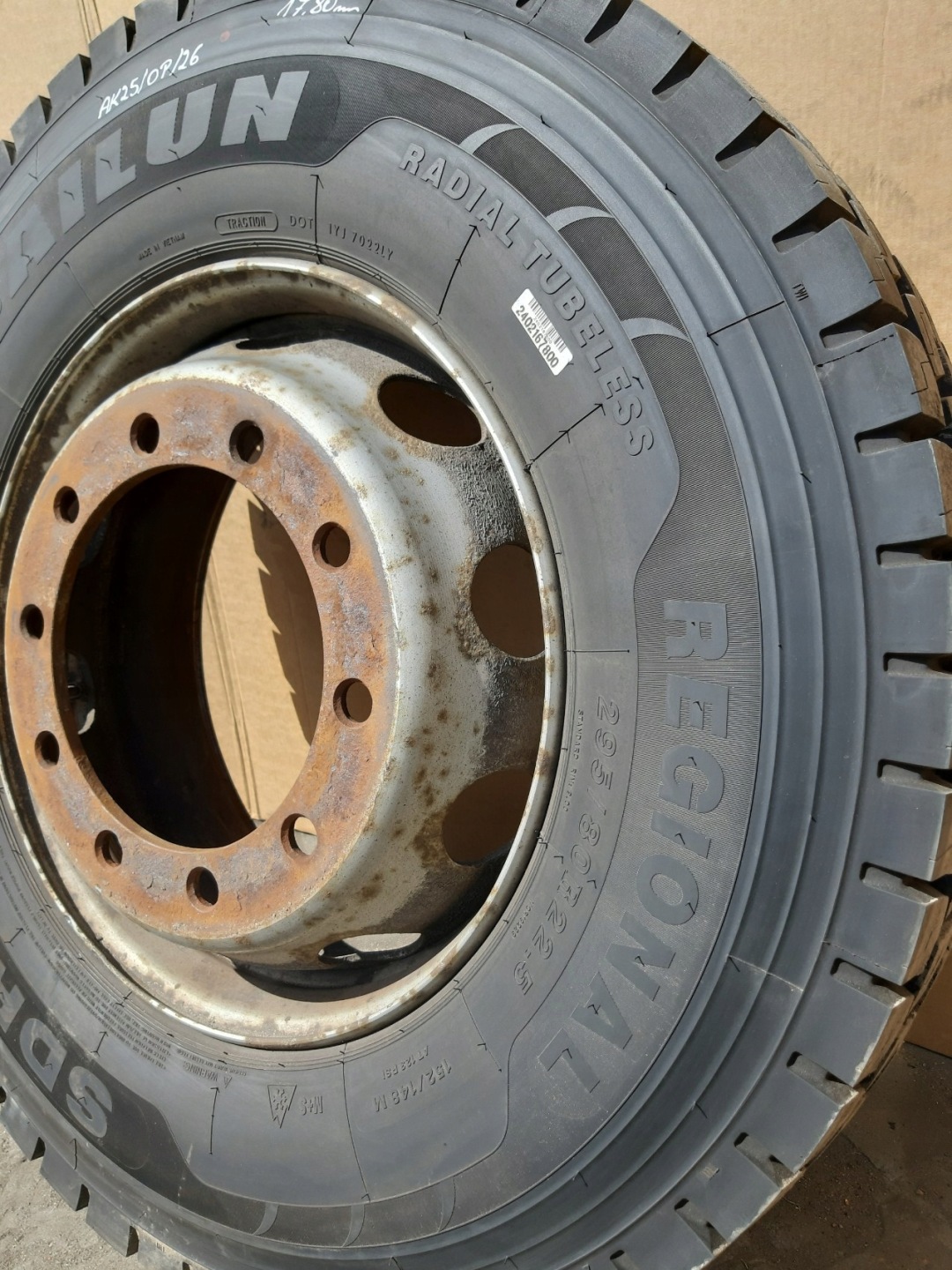 CUSCINETTO TENDICINGHIA gomma 1x SAILUN REGIONAL SDR1 295/80 R22.5