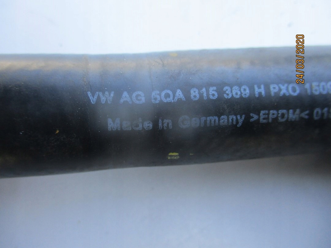 hadica rúra vody 5QA815369H