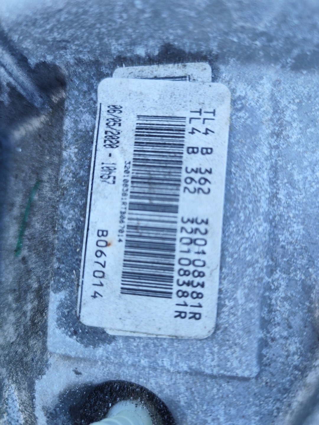RENAULT CLIO V 5 1.5 BLUE DCI Getriebe TL4B362