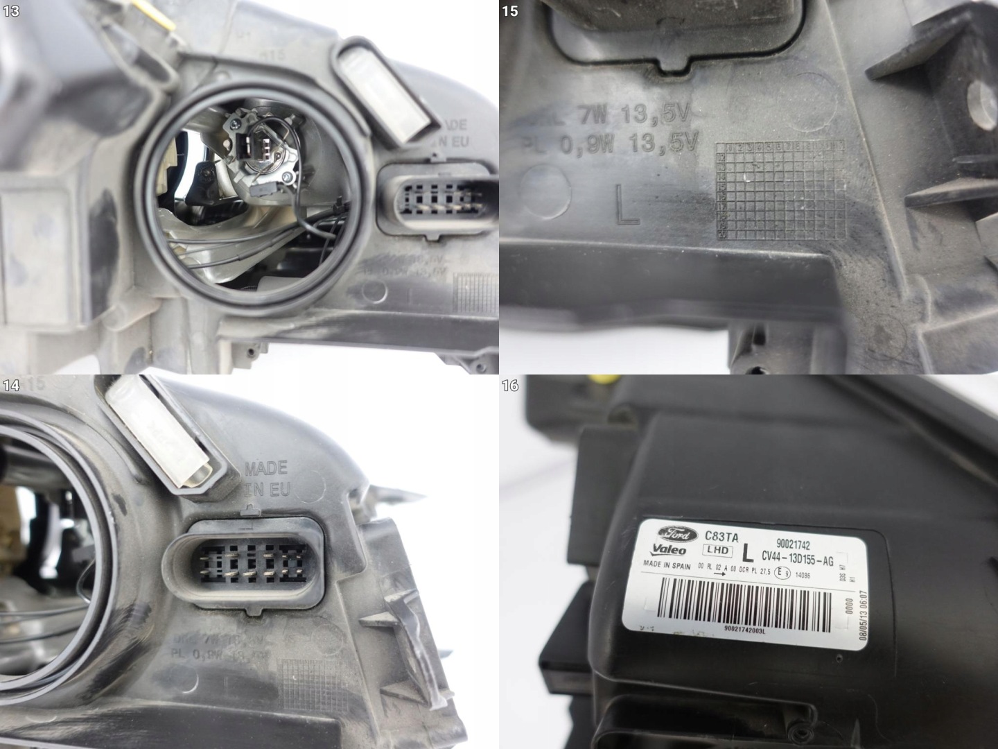 FORD KUGA MK2 II 13-16 light XENON left front EUROPA