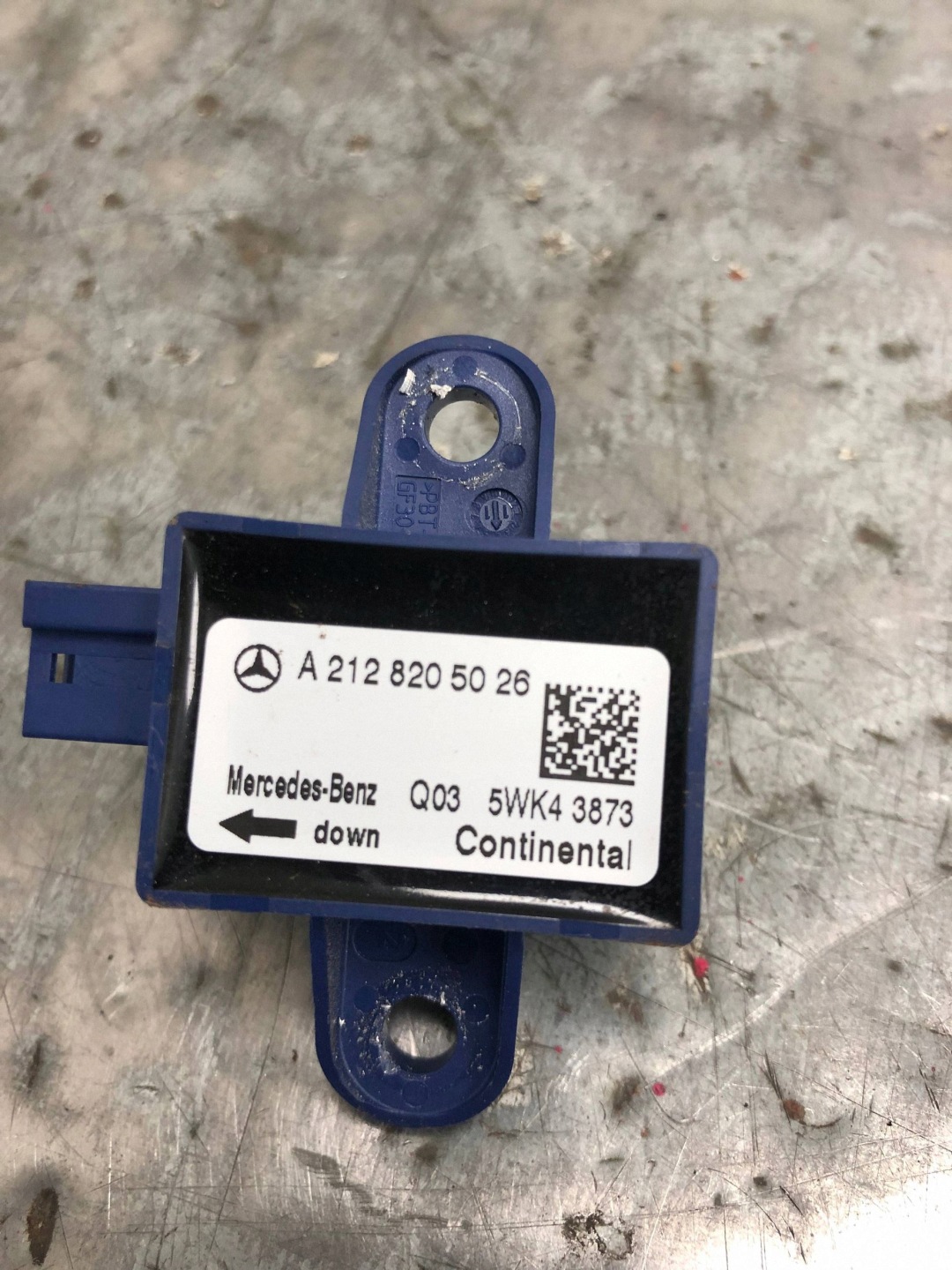 Crashsensor Drucksensor MERCEDES W212 KOMBI A2128205026
