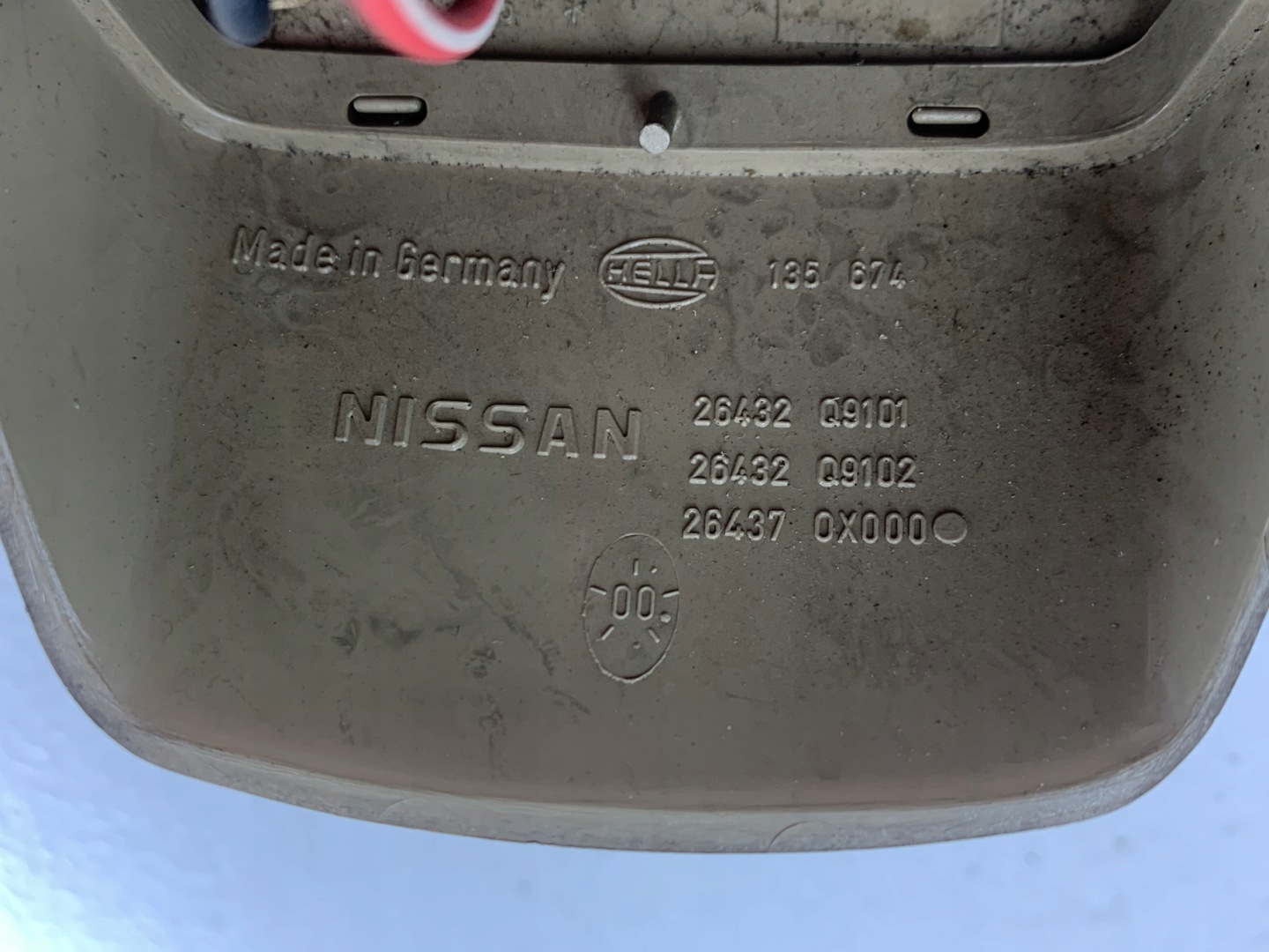 NISSAN TERRANO II éclairage cabine feu interne avant