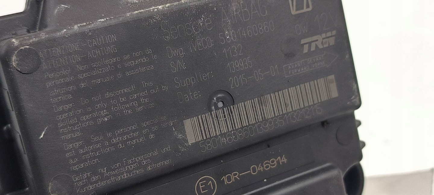 SENSOR airbag 5801460860 IVECO DAILY IV 50C15