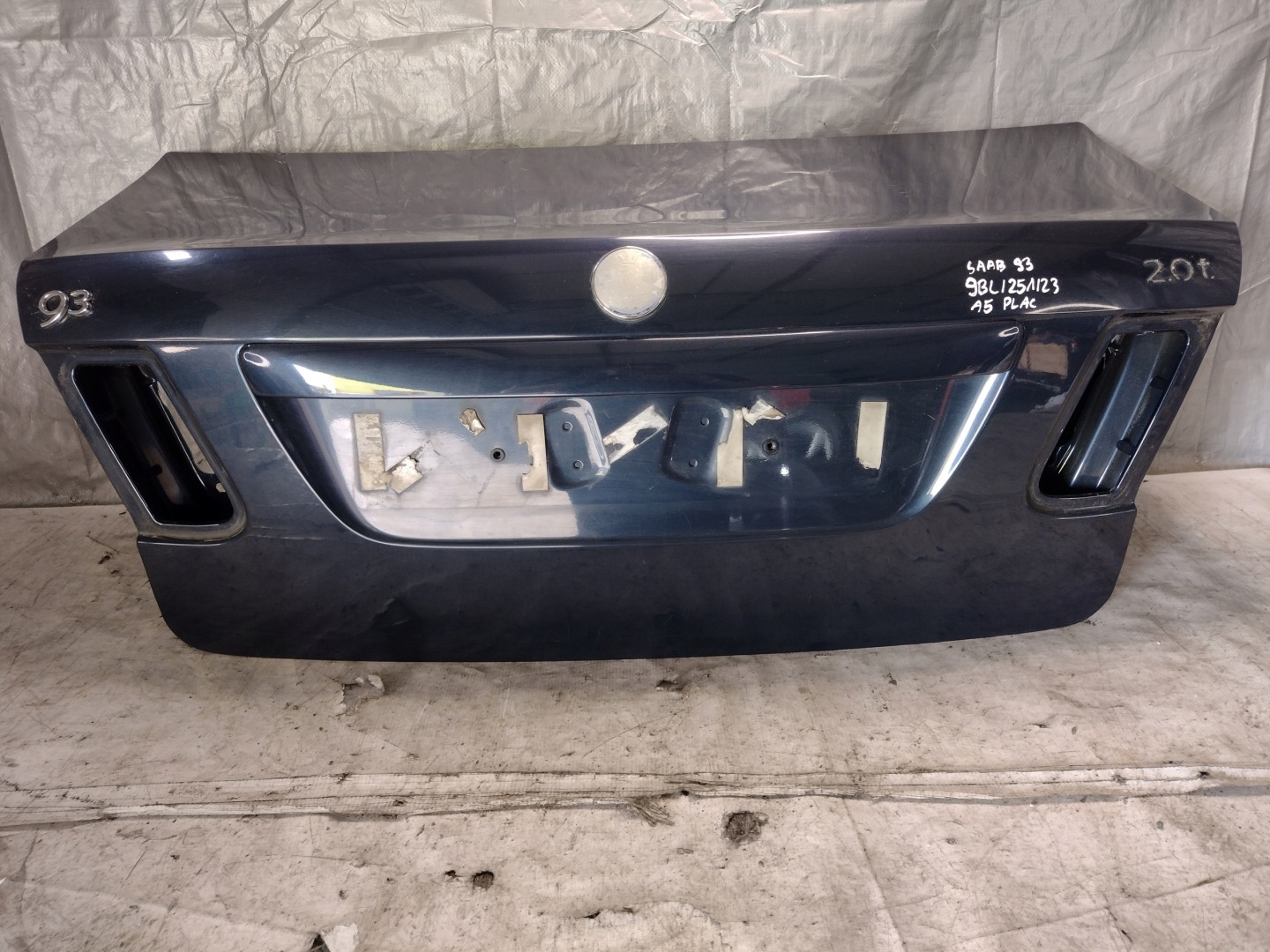 trunk door boot SAAB 93 II sedan k: 290