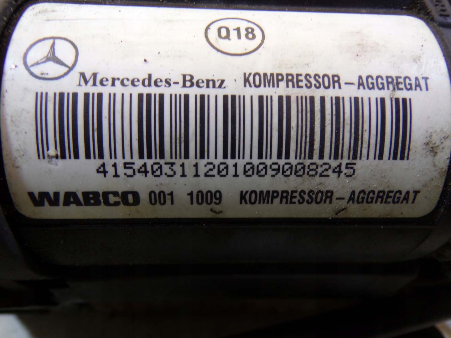 compressor; pump springing WABCO MERCEDES W211 WABCO 0011009 (1)