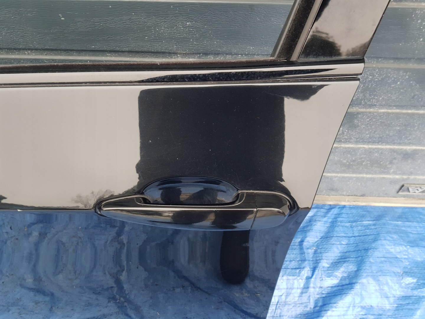 door left front BMW X5 E70 475 BLACK SAPPHIRE