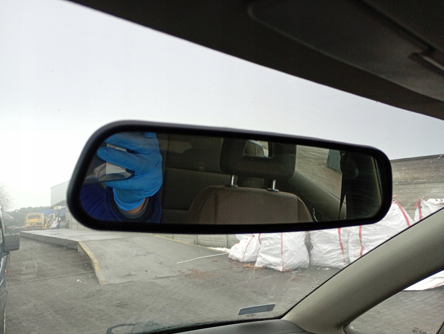 Audi A2 00-05 rear-view mirror inner