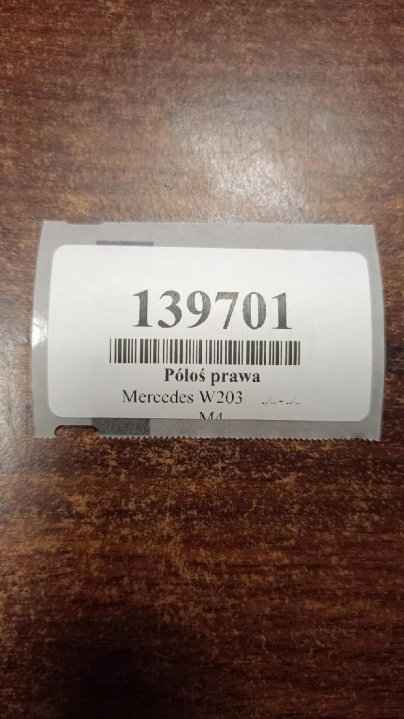 MERCEDES W203 2.0 semi-axis right