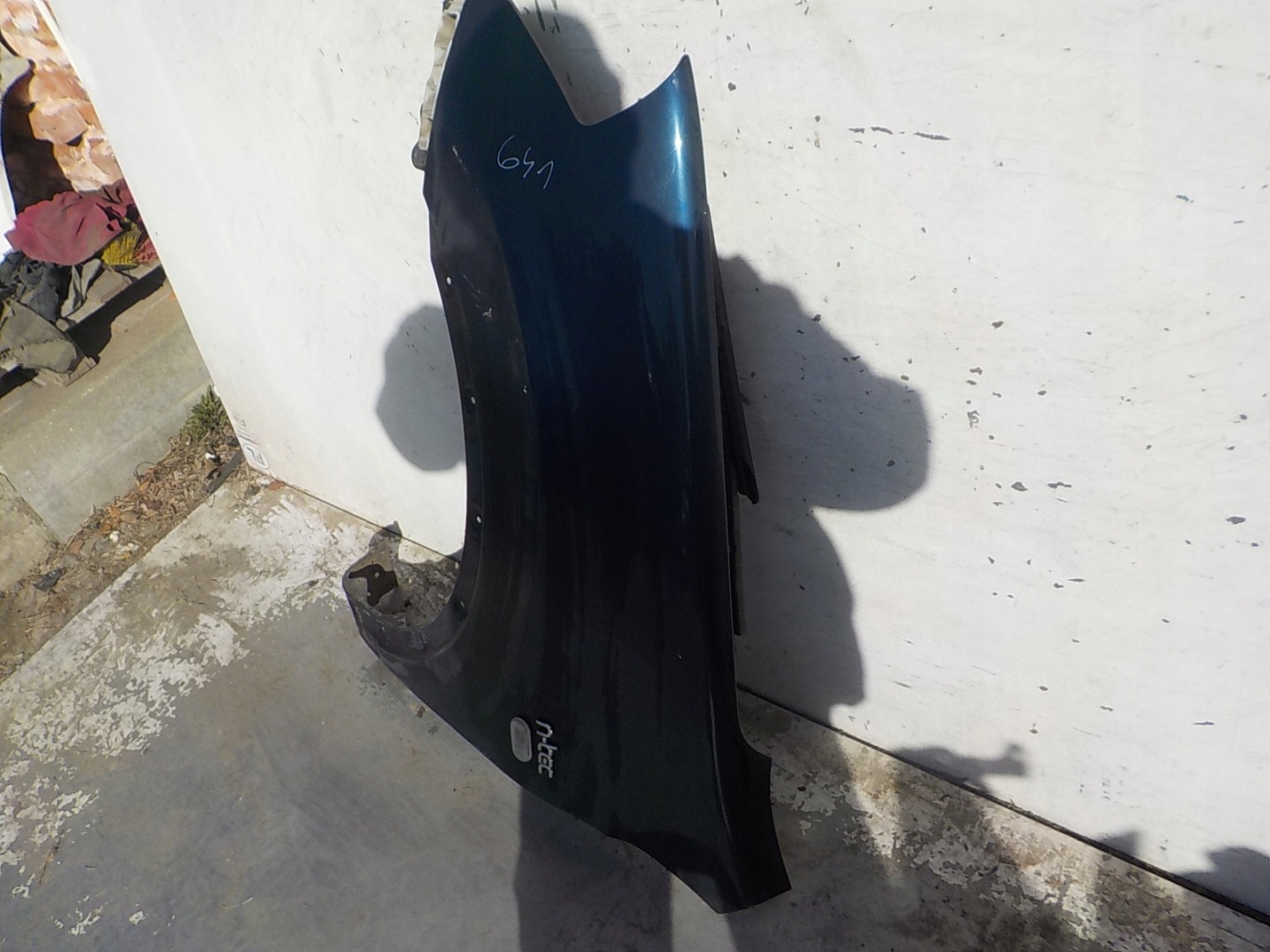 641 NISSAN QASHQAI J10 LIFT fender left front front