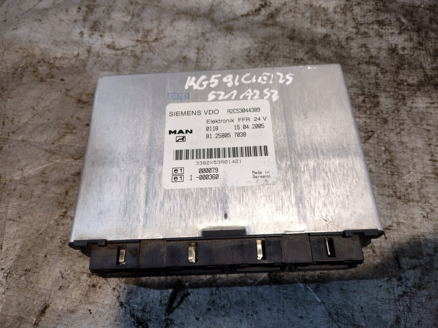 control unit FFR Siemens VDO A2C53044389 81,25805,7038