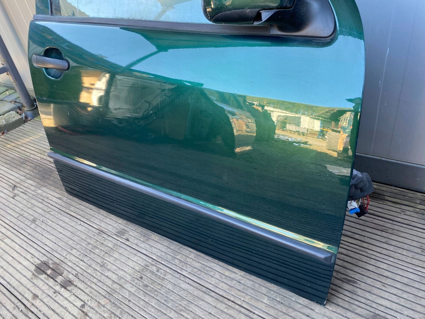 SKODA FABIA and HB complete door right front front green