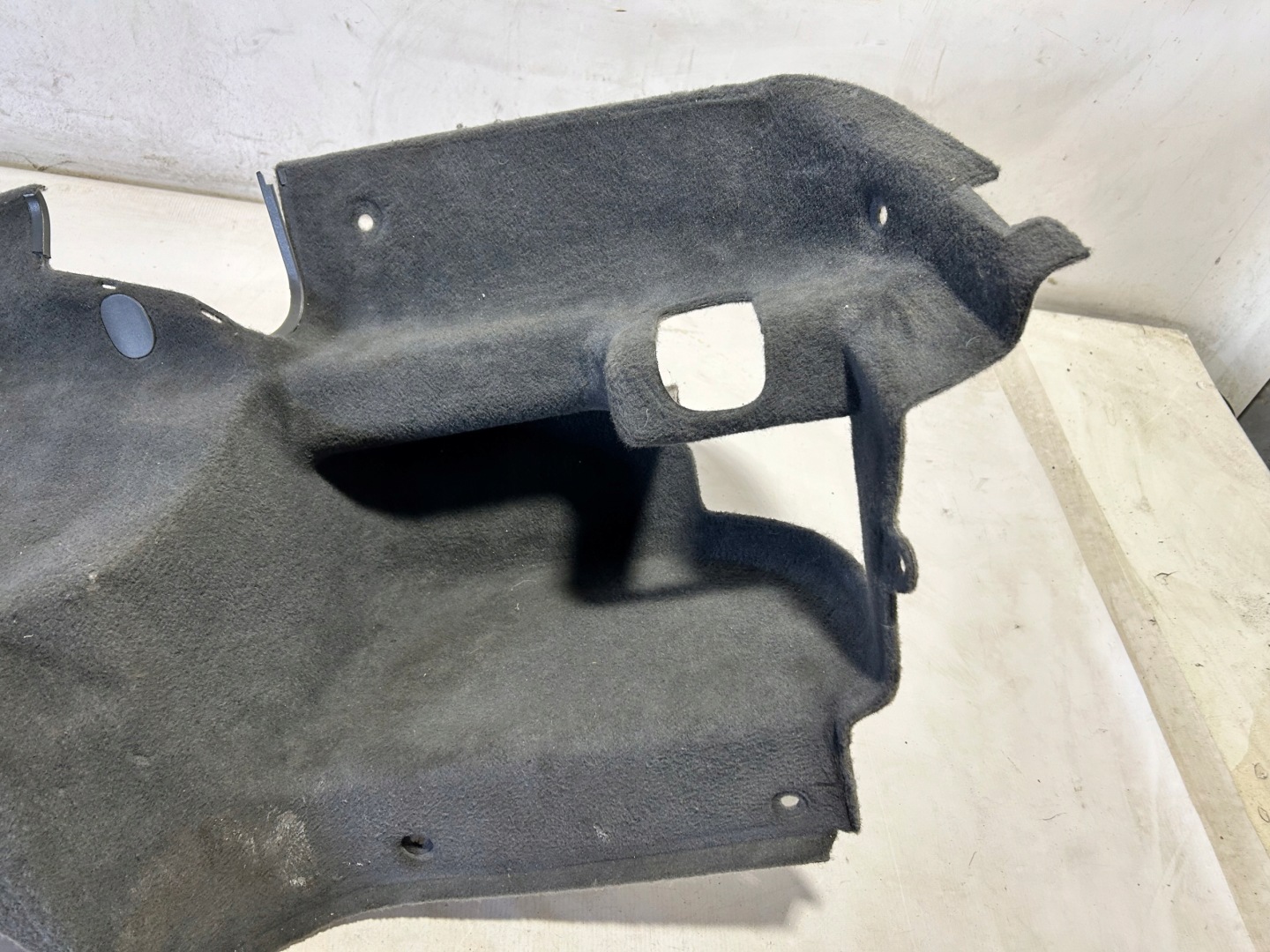 MERCEDES SL R230 mats boot upholstery right