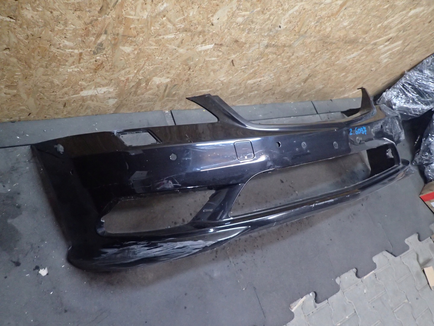 BUMPER FRONT MERCEDES S KLASA W221 LIFT AMG