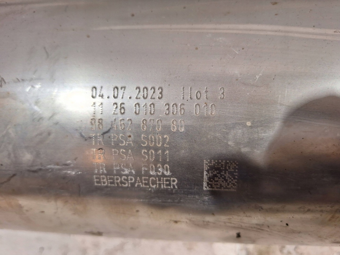 catalyst DPF 9846287080 RENAULT TRAFIC IV VIVARO B 2.0 CDTI 21