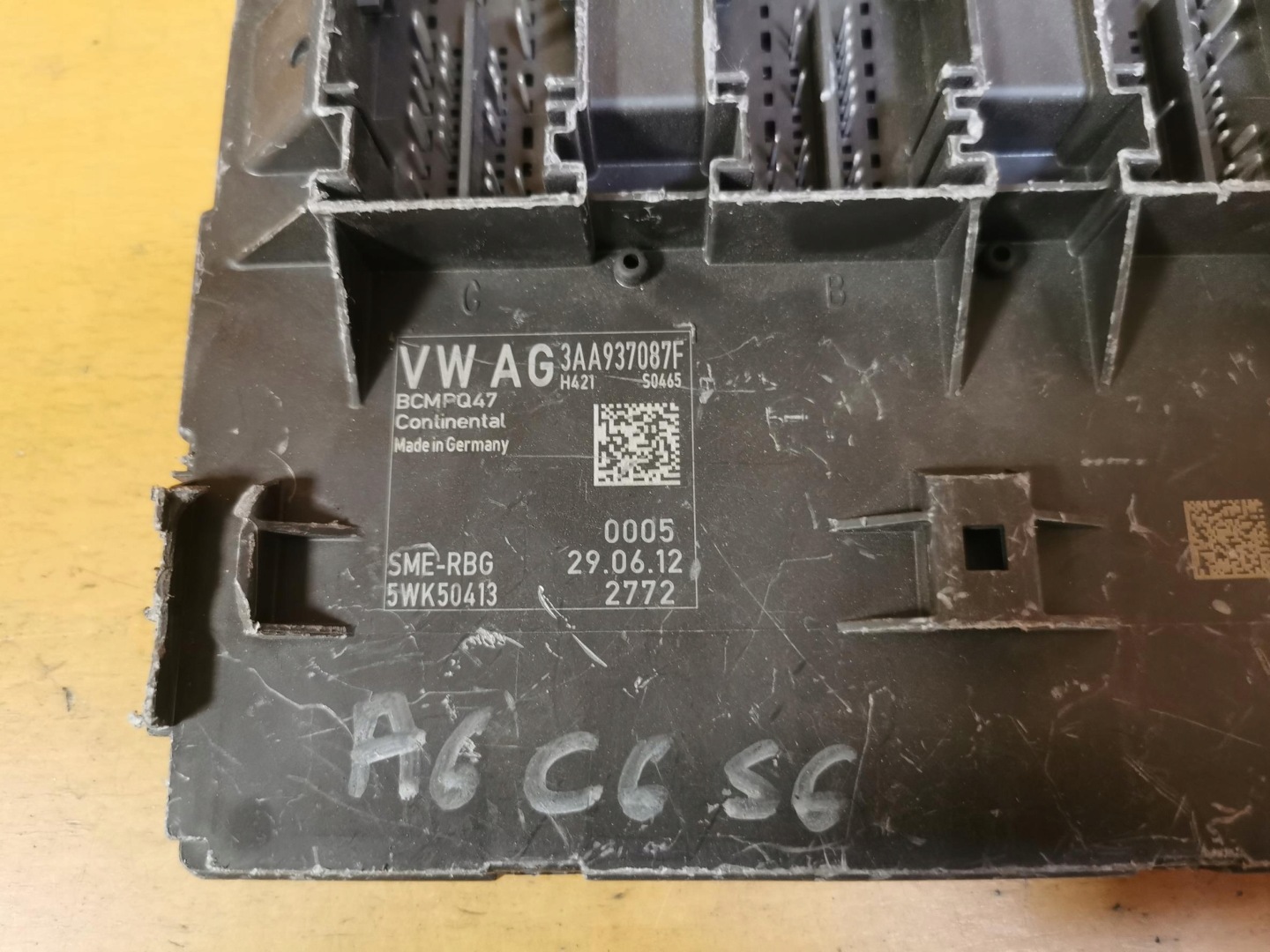 Module Unité de contrôle KOMFORTU AUDI A6 C6 3AA937087F
