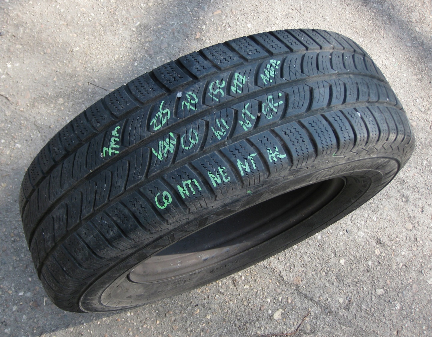 BOXER DUCATO wheel spare 225/70/15 ET68