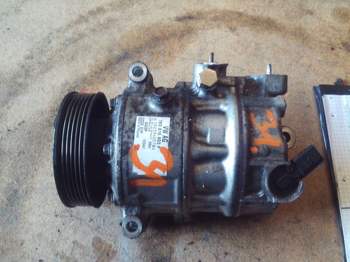 31 .. kompresor klimatizaci VW T6 7E0816803F