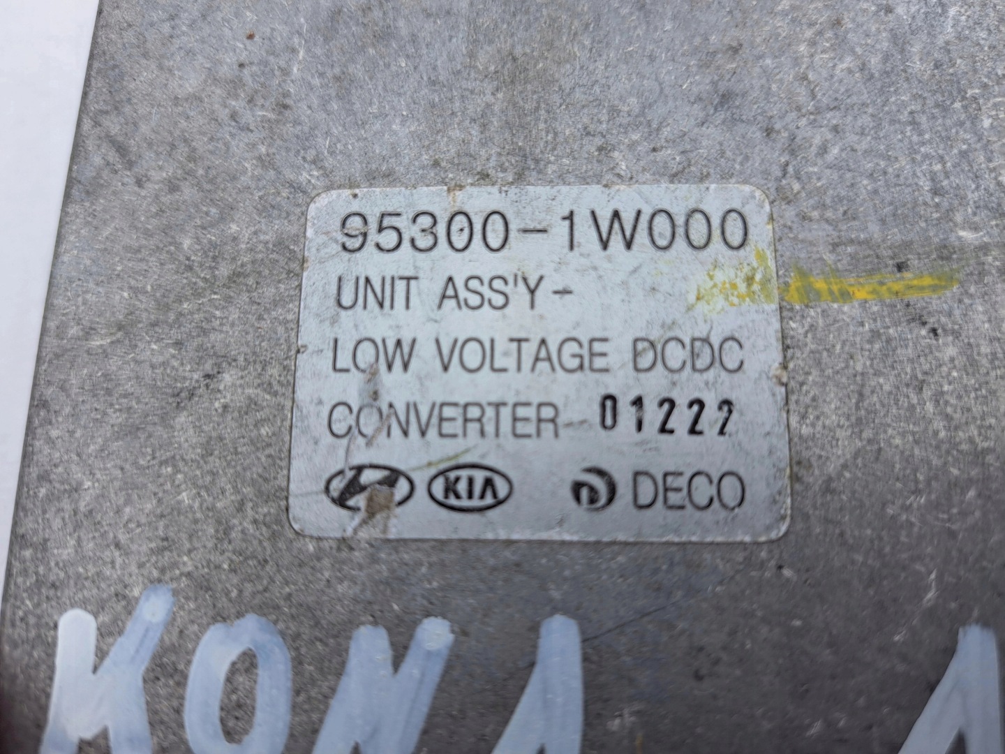 KIA RIO Computer ECU Bedienteil 95300-1W000