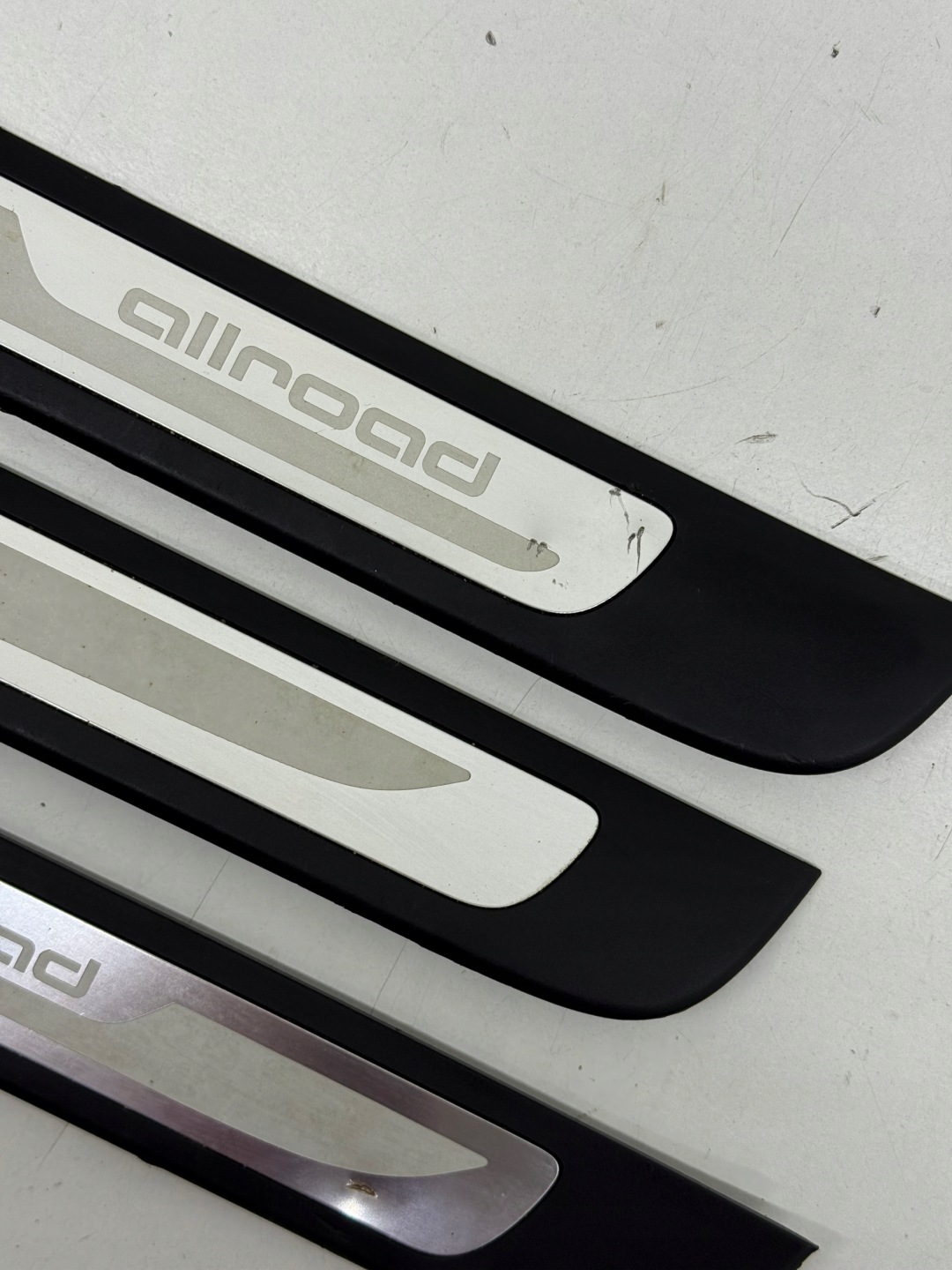 AUDI A6 C7 ALLROAD mouldings caps threshold KOMPLET