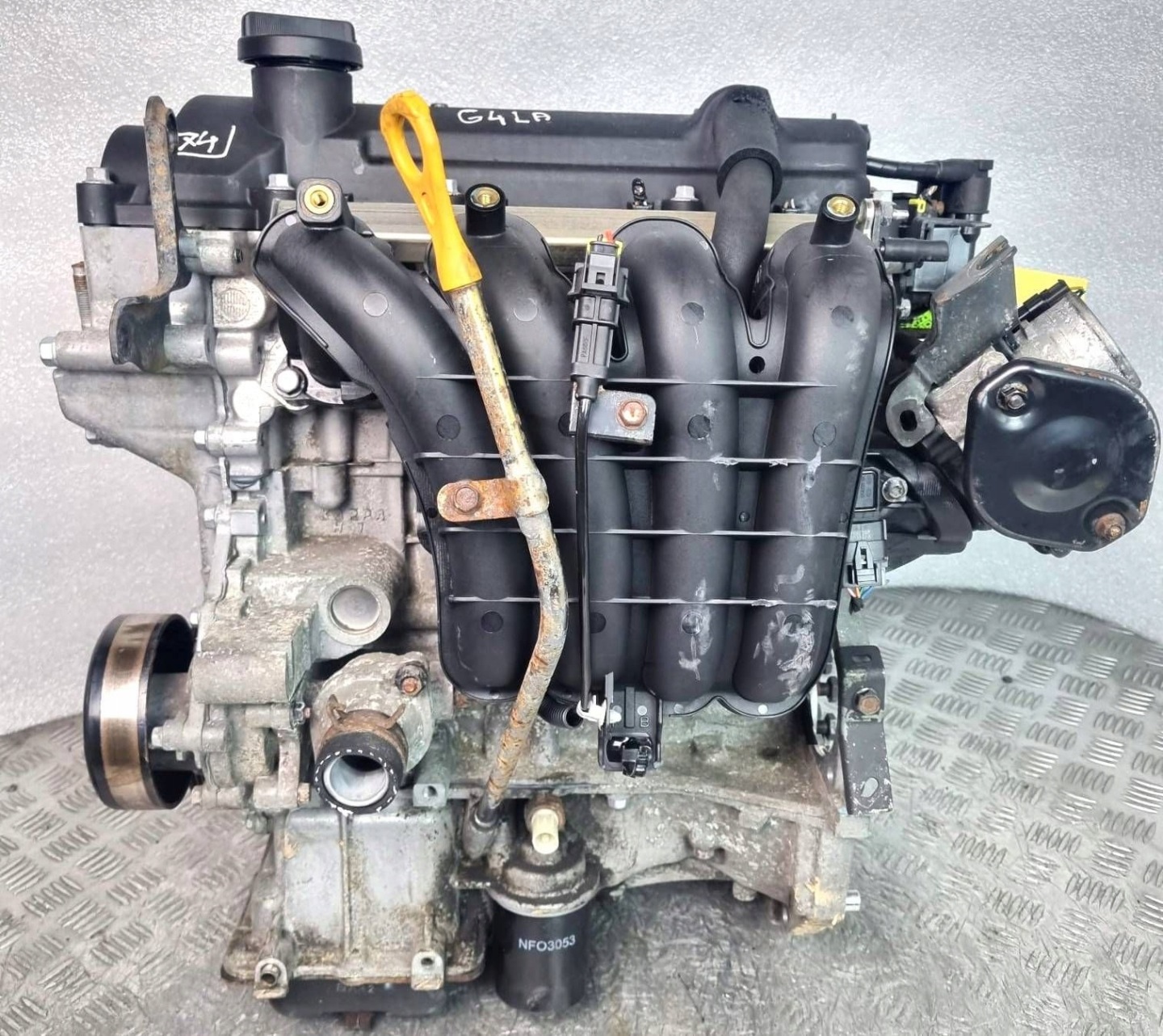 engine complete KIA HYUNDAI 1.2i 16V G4LA without CZUJNIKOW SPRAWDZANY 76TYS @