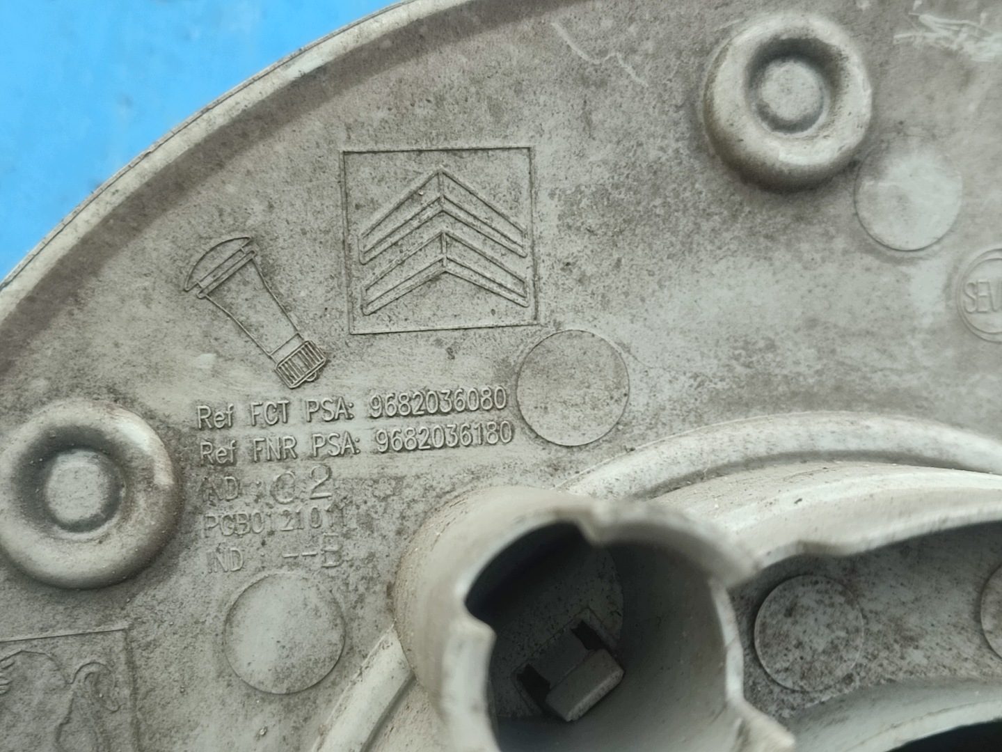 copri - Coperchio Coperchio ruote 15'' Citroen 9682036180 9682036080