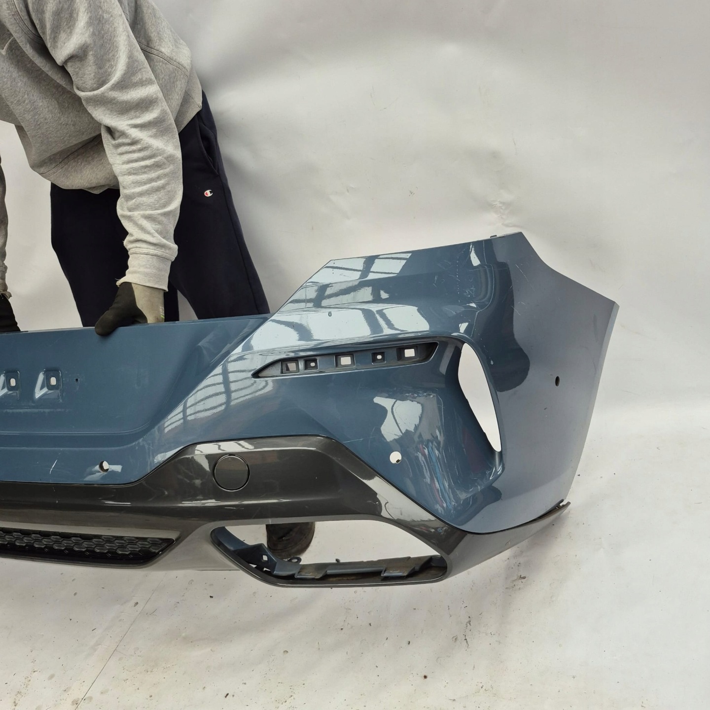 BMW 8 G14 G15 m-packet 18- bumper rear part rear 6XPDC 8090420