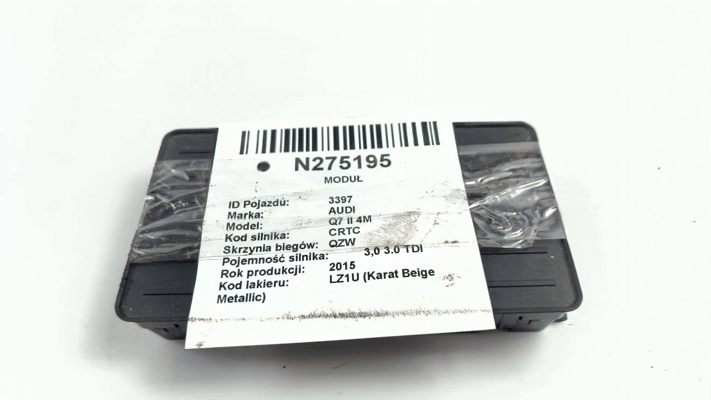module 4M0035502 control unit ANTENY AUDI Q7 II 4M