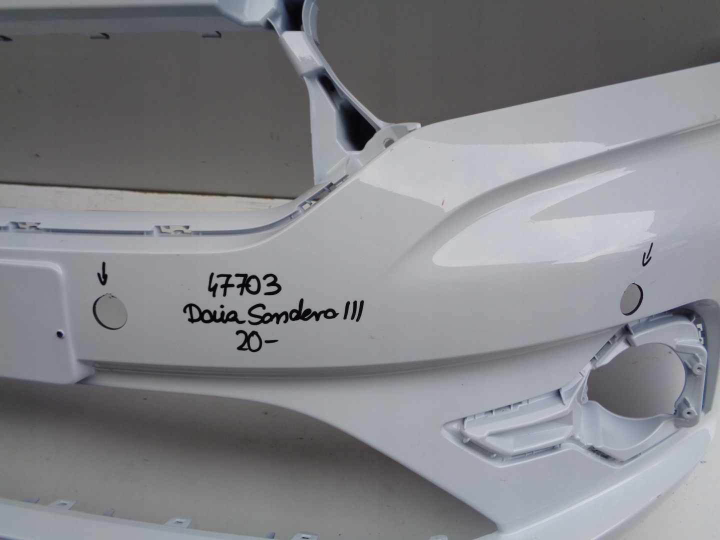 front bumper DACIA SANDERO III 20- NR 47703
