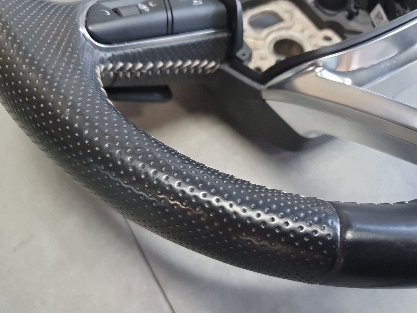 Audi Q7 4M lenkrad Leder multi grzana s line 4M0419091E