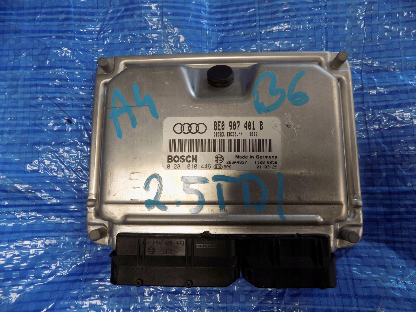 Centralina computer Motore AUDI A4 B6 2,5 TDI
